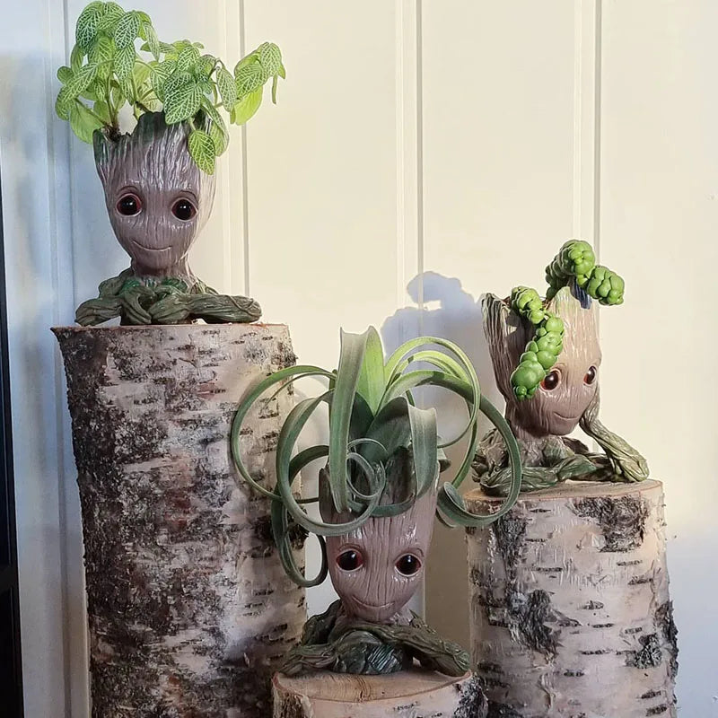 Groot Planter Flower Pot – Indoor Decorative Anime Figure Pot