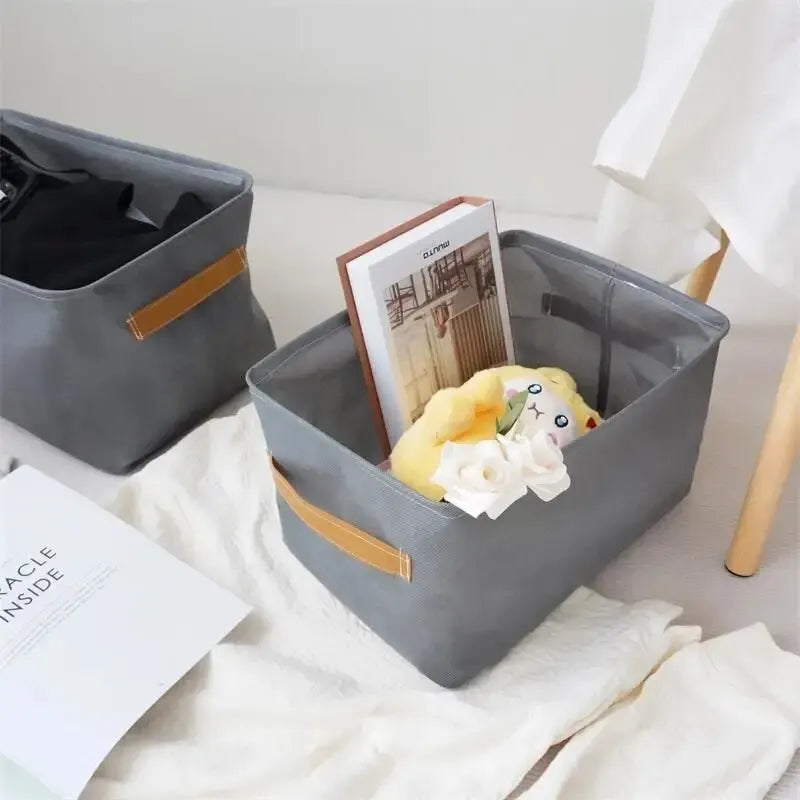Foldable Storage Box with Steel Frame – Wardrobe Organizer for Clothes and Miscellaneous Items
