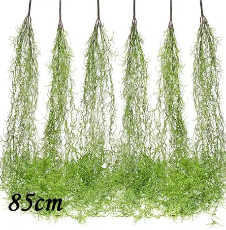 Handmade Wicker Rattan Wall Planter – Hanging Basket for Flowers and Plants