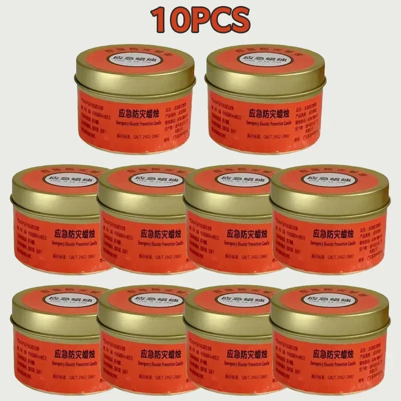 Emergency Household Candles – Windproof, Smokeless Power Outage Lighting