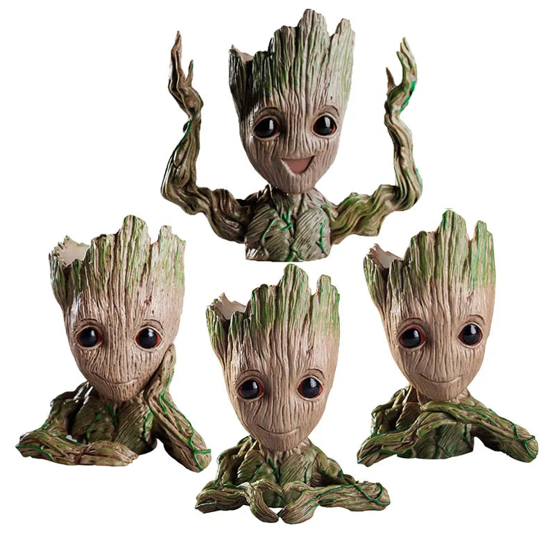 Groot Planter Flower Pot – Indoor Decorative Anime Figure Pot