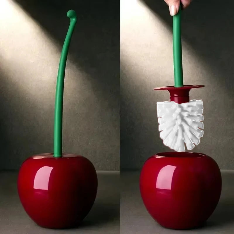 CherryBliss™ Toilet Brush Set