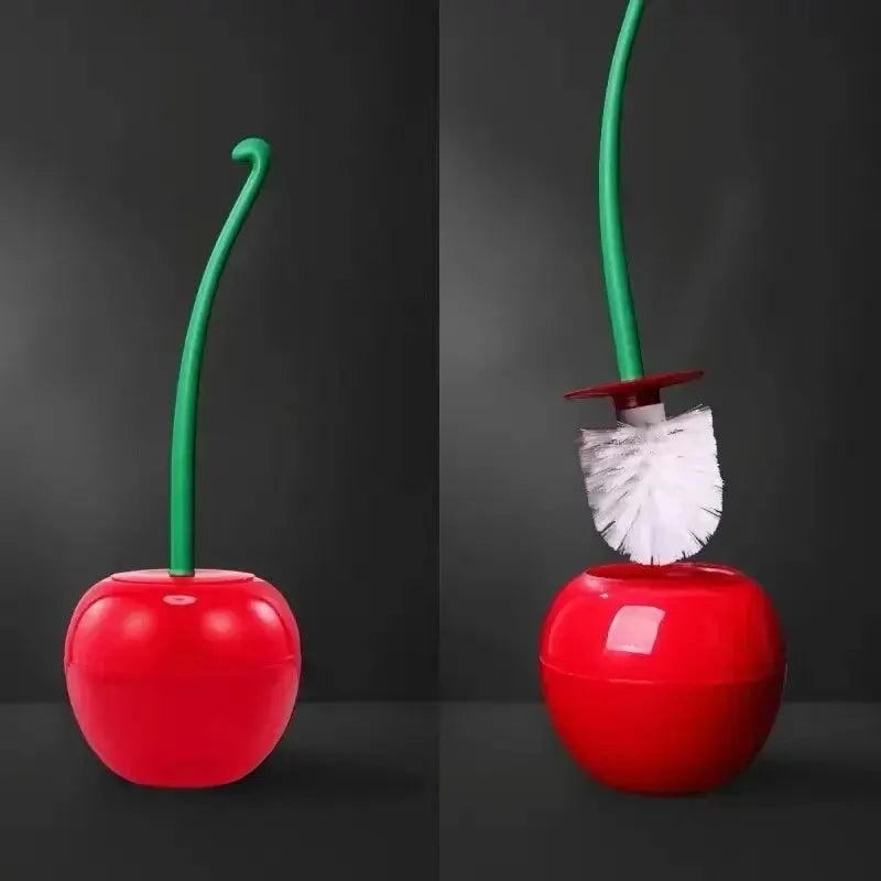 CherryBliss™ Toilet Brush Set