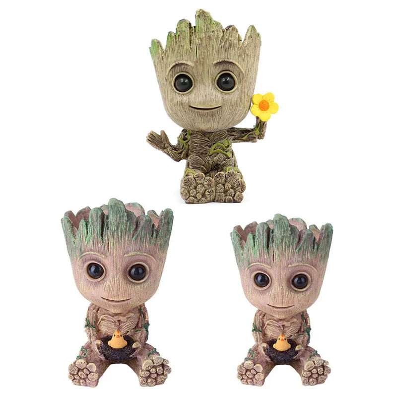 Groot Planter Flower Pot – Indoor Decorative Anime Figure Pot