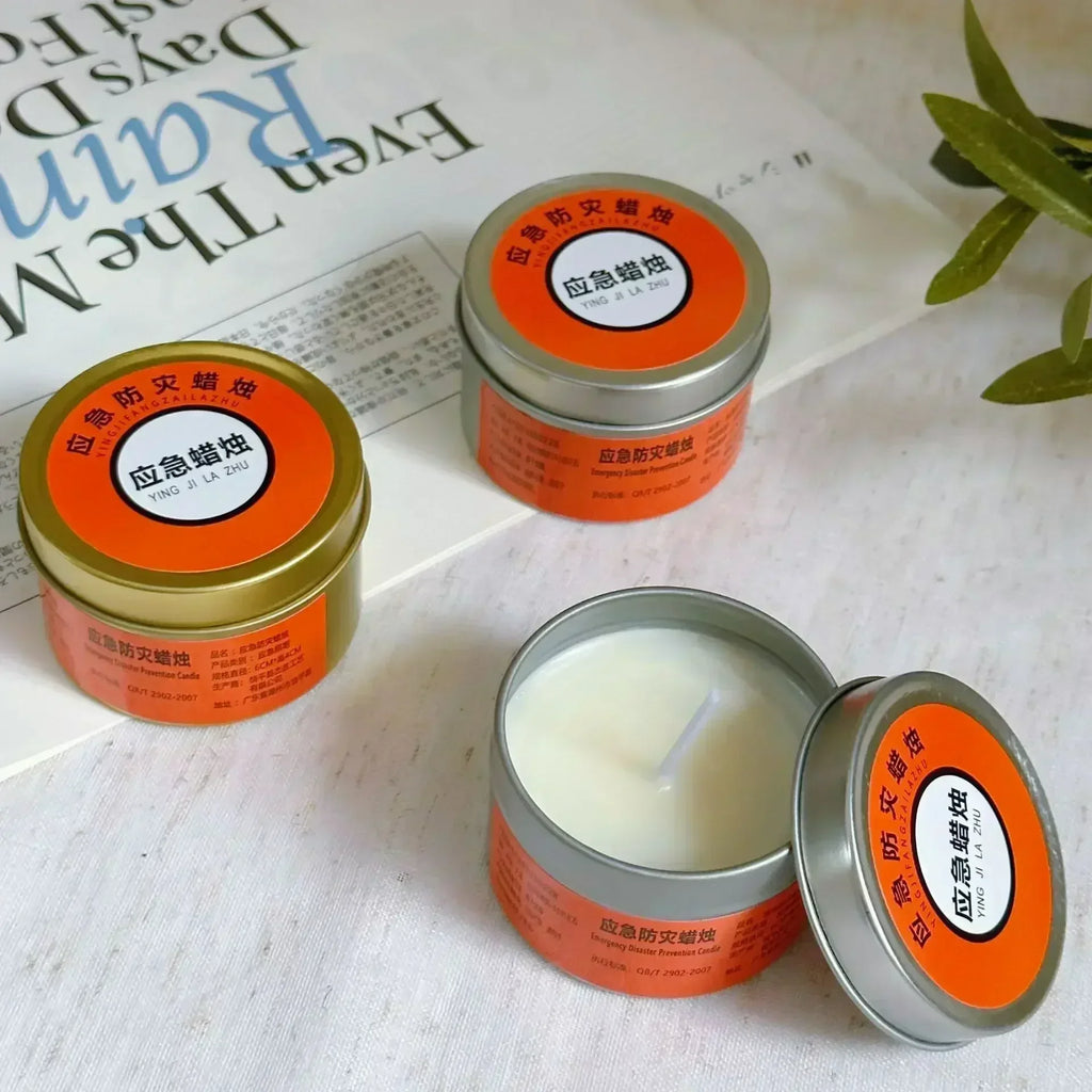 Emergency Household Candles – Windproof, Smokeless Power Outage Lighting