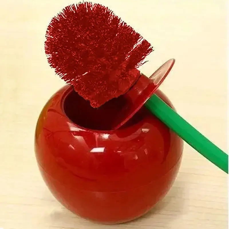 CherryBliss™ Toilet Brush Set