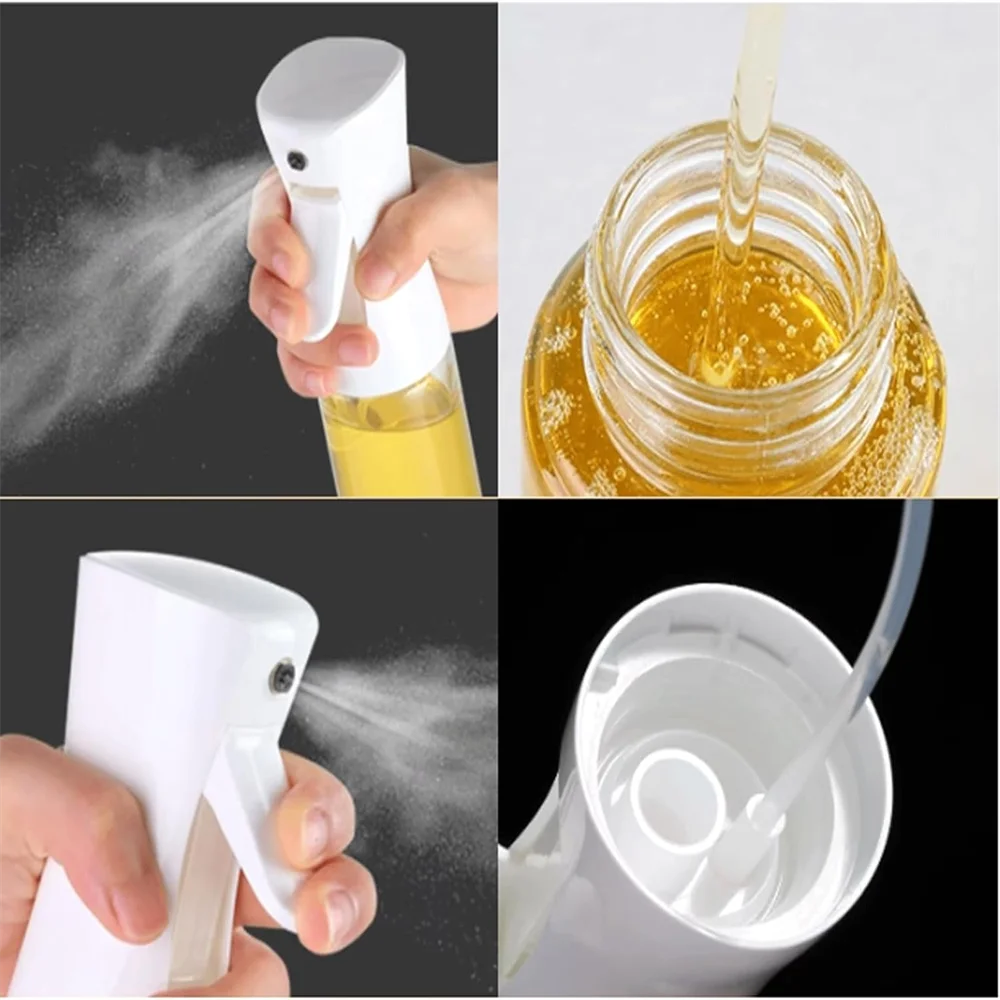 Olive Oil Spray Bottle – Reusable Cooking Oil Dispenser for Kitchen Use