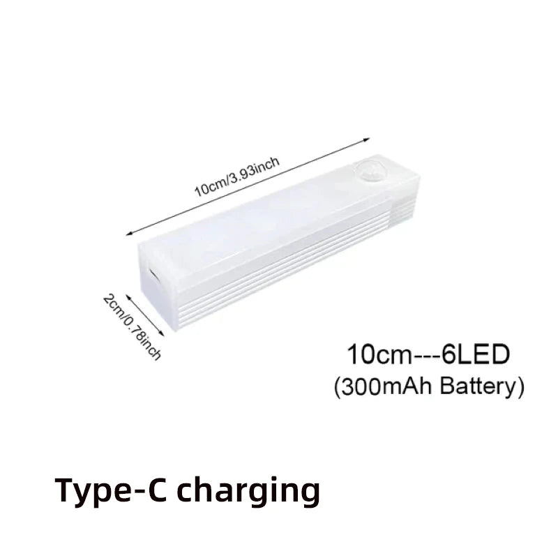 Wireless LED Motion Sensor Night Light – Closet, Kitchen, Bedroom, and Staircase Lighting