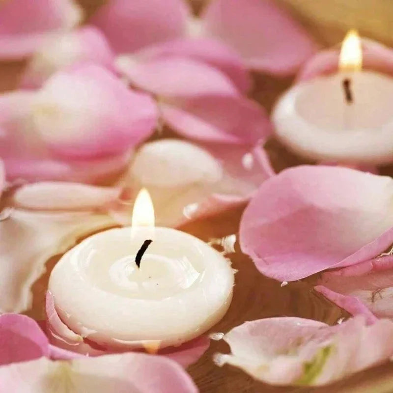 16-Piece Unscented Floating Candles – Romantic Home, Pool, and Event Decor