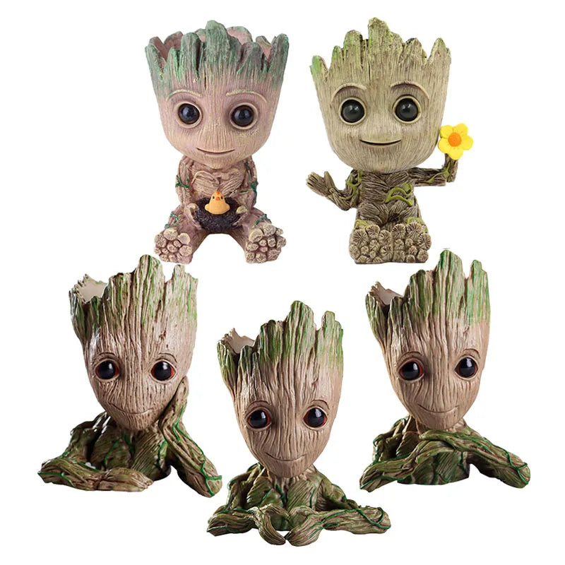 Groot Planter Flower Pot – Indoor Decorative Anime Figure Pot