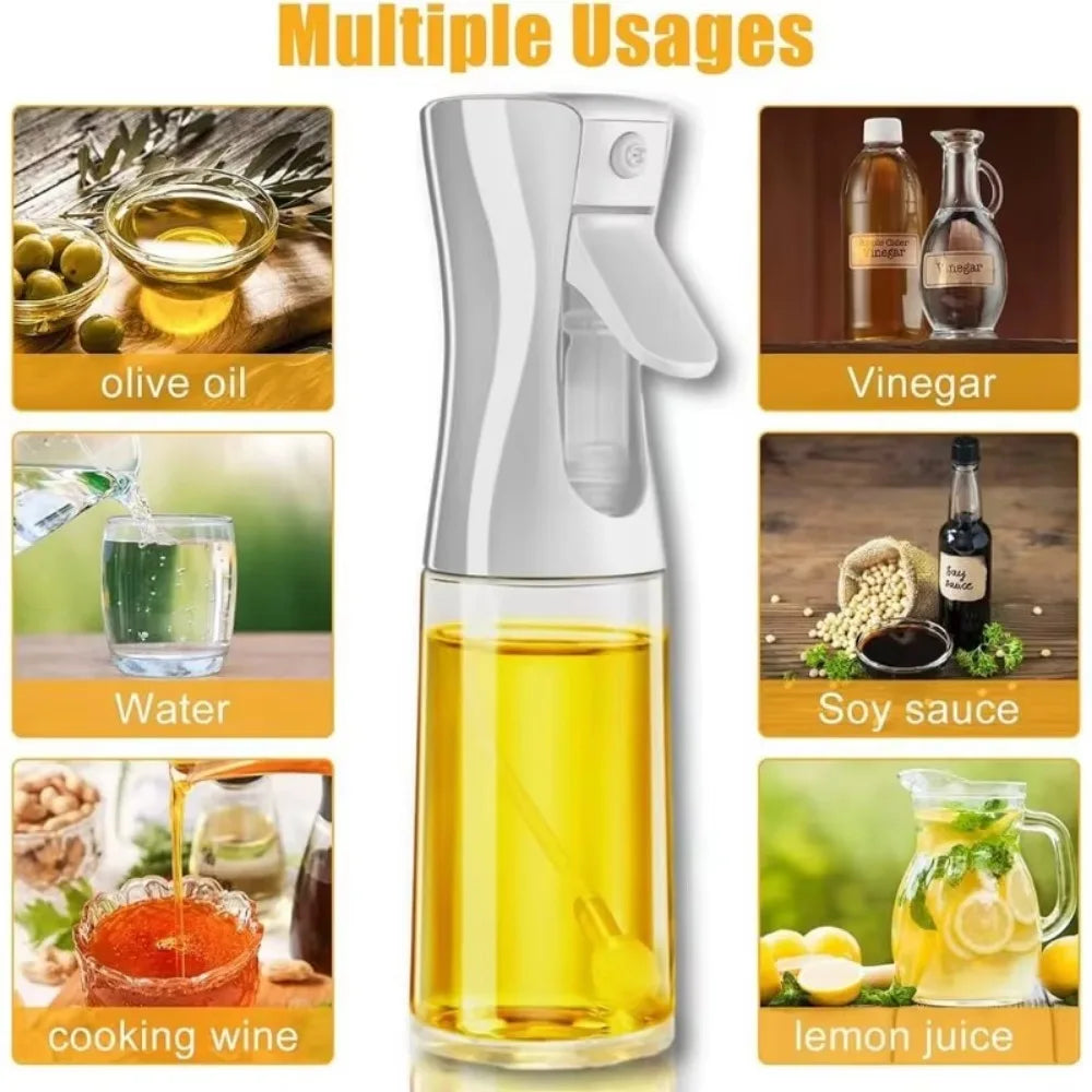 Olive Oil Spray Bottle – Reusable Cooking Oil Dispenser for Kitchen Use