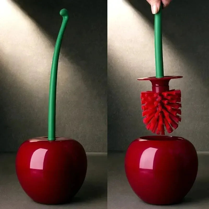 CherryBliss™ Toilet Brush Set