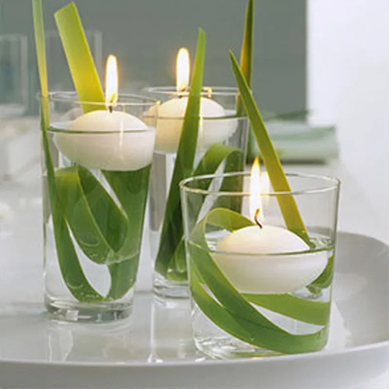 16-Piece Unscented Floating Candles – Romantic Home, Pool, and Event Decor