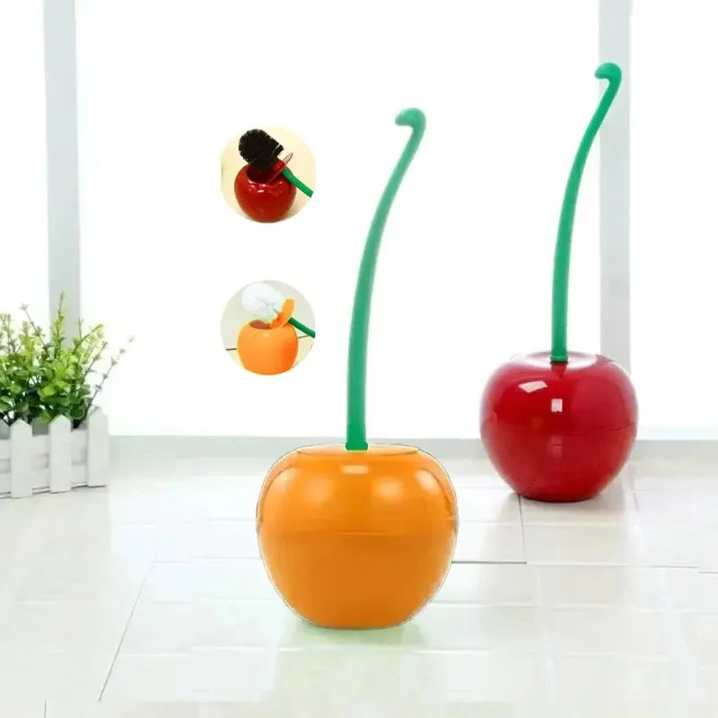 CherryBliss™ Toilet Brush Set